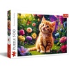image:imageTrefl Cute Kitty 500 Piece Jigsaw Puzzle Red 19x13 Print DIY Creative Fun Classic Puzzle for Adults and Children from 10 Years Old