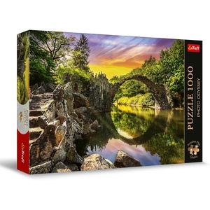 image:imageTrefl Rakotz Bridge in Kromlau Germany 1000 Jigsaw Puzzle Premium Plus Photo Odyssey 27x19 Unique Photographic Series Perfect Matching of Elements for Adults and Children from 14 Years Old