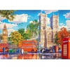 image:imageTrefl View of London 1000 Jigsaw Puzzle Premium Plus Tea Time 27x19 A Series of Painted Nostalgic Pictures Perfect Matching of Elements for Adults and Children from 14 Years Old