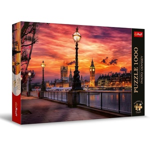 image:imageTrefl Big Ben London 1000 Jigsaw Puzzle Premium Plus Photo Odyssey 27x19 Unique Photographic Series Perfect Matching of Elements for Adults and Children from 14 Years Old