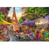 image:imageTrefl Flower Market Paris 1000 Jigsaw Puzzle Premium Plus Tea Time 27x19 Print Painted Nostalgic Pictures Perfect Matching of Elements for Adults and Children from 14 Years Old