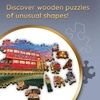 image:imageTrefl 20155 5001 Teile Wood Craft unregelmige Formen 50 Figuren englischer Monumente Symbole fr Erwachsene und Kinder ab 12 Jahren Puzzle Palace of Westminster Big Ben London