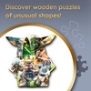 image:imageTrefl Star Wars The Mandalorian Wood Craft 5005 Piece Jigsaw Puzzle The Mysterious Grogu Irregular Shapes 50 Special Puzzles Modern Premium Jigsaw for Adults and Children from 14 Years OldMystery Grogu