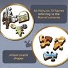 image:imageTrefl Star Wars The Mandalorian Wood Craft 5005 Piece Jigsaw Puzzle The Mysterious Grogu Irregular Shapes 50 Special Puzzles Modern Premium Jigsaw for Adults and Children from 14 Years OldMystery Grogu