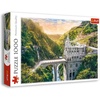 image:imageTrefl Las Lajas Sanctuary Colombia 1000 Piece Jigsaw Puzzle Red 27x19 Print DIY Puzzle Creative Fun Classic Puzzle for Adults and Children from 14 Years Old