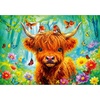 image:imageTrefl  Scottish Cow  1000 Pieces Puzzle 269x189  RED DIY creative entertainment classic jigsaw for adults and children aged 14 and over