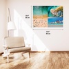 image:imageTrefl Prime 1500 Piece Puzzle  Romantic Sunset Vernazza Liguria ItalyUft Aerial Mindblow Waiting for High Tide Puzzles