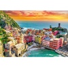 image:imageTrefl Prime 1500 Piece Puzzle  Romantic Sunset Vernazza Liguria ItalyUft Puzzle Romantic Sunset  Vernazza  Liguria  Italy