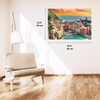 image:imageTrefl Prime 1500 Piece Puzzle  Romantic Sunset Vernazza Liguria ItalyUft Puzzle Romantic Sunset  Vernazza  Liguria  Italy