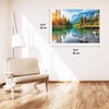 image:imageTrefl Prime 1500 Piece Puzzle  Romantic Sunset Vernazza Liguria ItalyUft Puzzle Wanderlust at the Foot of Alps  Hintersee Lake  Germany