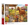 image:imageTrefl  Horse on the Farm  1000 Pieces Puzzle 269x189  DIY Jigsaw Creative Entertainment Classic Jigsaw for Adults and Children aged 14 and over