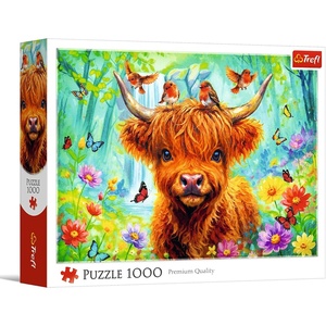 image:imageTrefl  Scottish Cow  1000 Pieces Puzzle 269x189  RED DIY creative entertainment classic jigsaw for adults and children aged 14 and over
