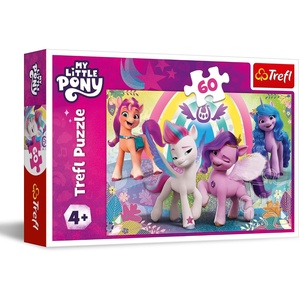 image:imageTrefl My Little Pony 60 Piece Jigsaw Puzzle Fun with Friends Print DIY Puzzle Creative Fun Classic Jigsaw for Adults and Children from 4 Years Old