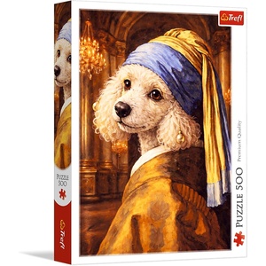 image:imageTrefl  Poodle with a Pearl  500piece Puzzle 189x134